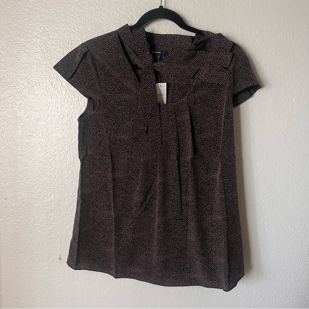 Old Navy Maternity Small Brown Shirt